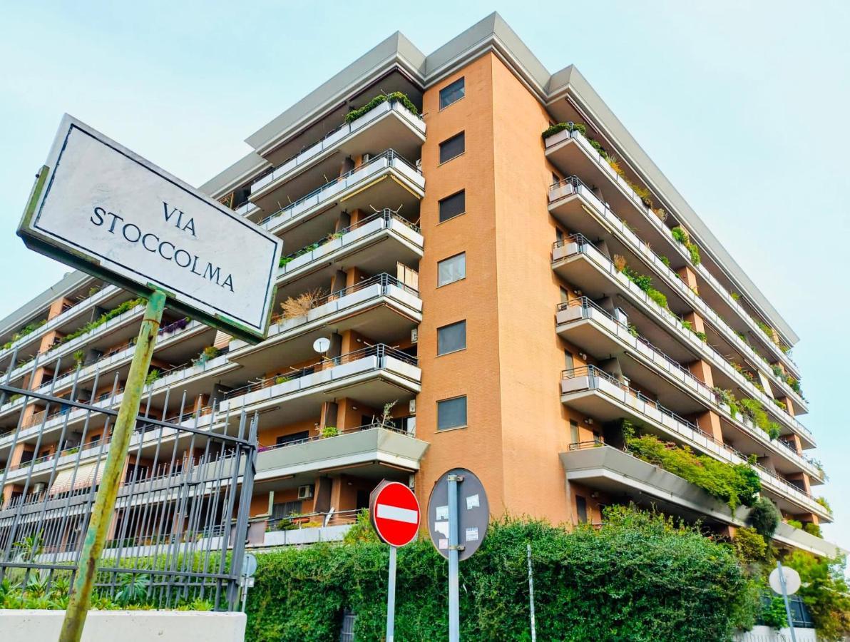 Appartamento Tra Aeroporto Davinci E Fiera Di Roma Fiumicino Exterior foto