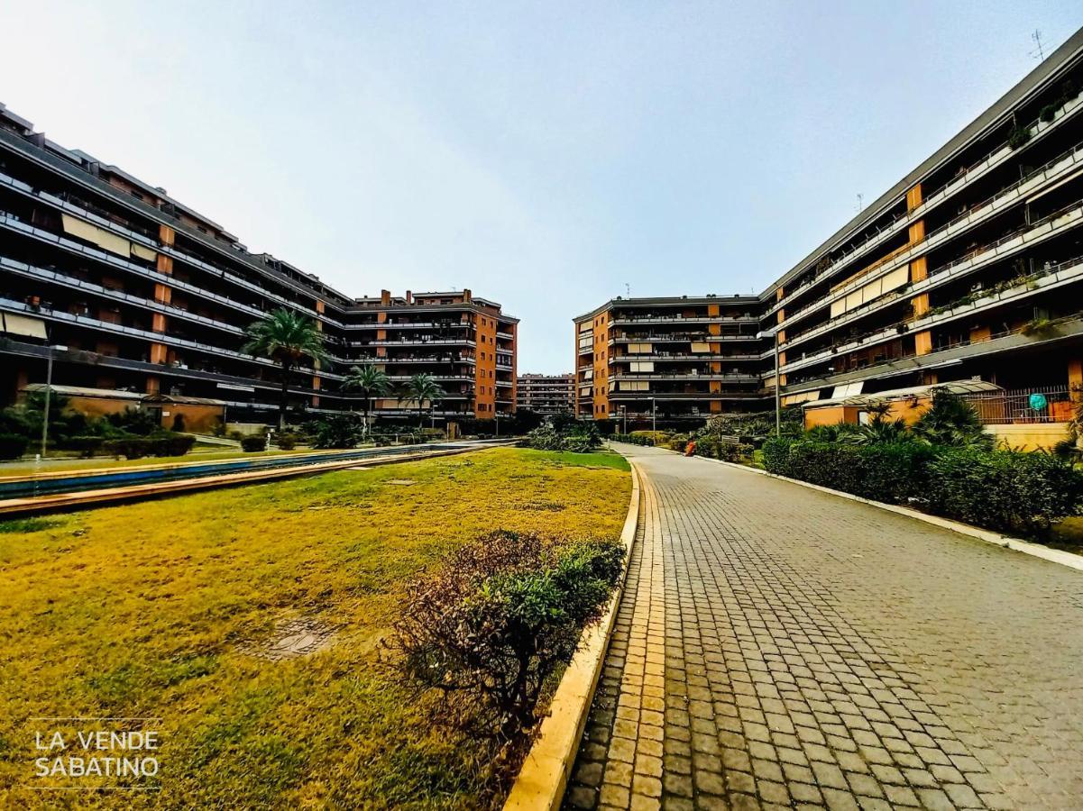 Appartamento Tra Aeroporto Davinci E Fiera Di Roma Fiumicino Exterior foto